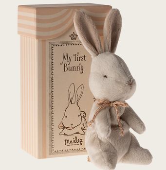 MY FIRST BUNNY IN OFF WHITE