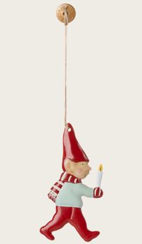 HANGING METAL PIXIE ORNAMENT