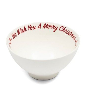 WE WISH YOU A MERRY CHRISTMAS BOWL