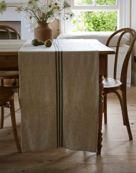 TIMELESS LINEN TABLE RUNNER TIMELESS LINEN TABLE RUNNER