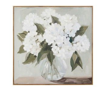 FRAMED BOUQUET PAINTING FRAMED BOUQUET PAINTING