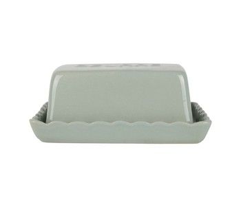 SEA GREEN BUTTER DISH