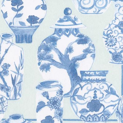 GINGER JAR LINEN PAPER DINNER NAPKIN 12 PACK