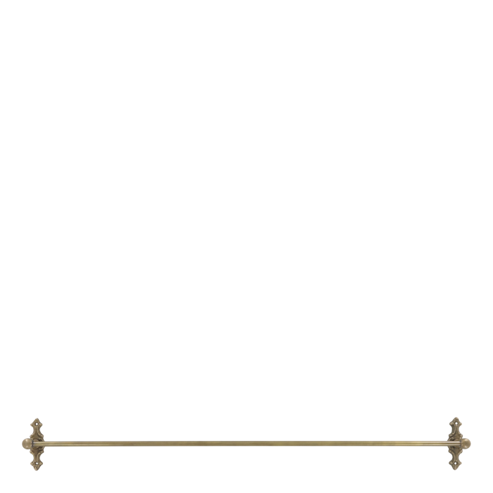 BRASS HANGING RAIL IN LARGE 80cm