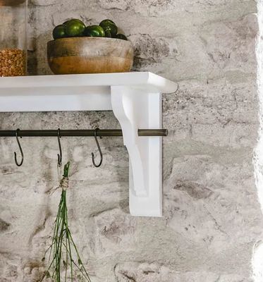 WALCOTE SHELF LARGE IN LILY WHITE