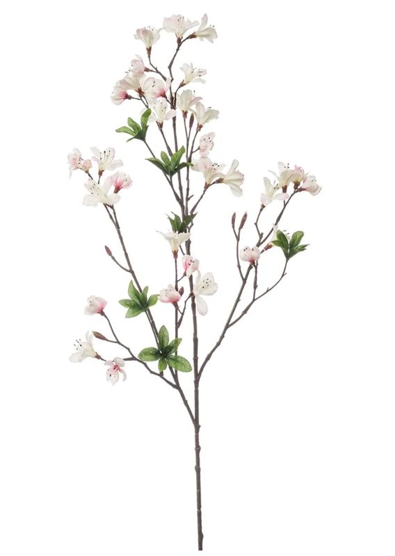 AZALEA SPRAY IN CREAM AND PINK 90cm