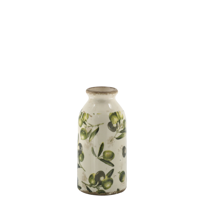 OLIA OLIVE DESIGN VASE