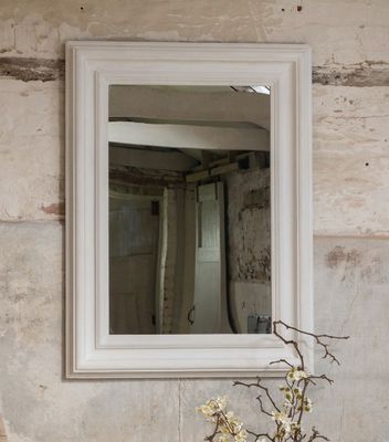 HAMPTONS WHITE DEEP FRAME MIRROR