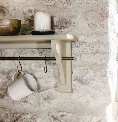 WALCOTE SHELF LARGE IN CLAY