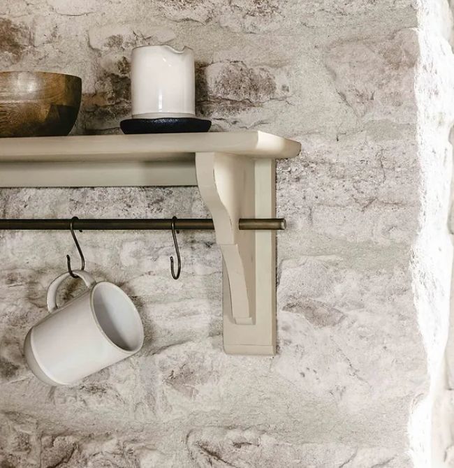 WALCOTE SHELF LARGE IN CLAY