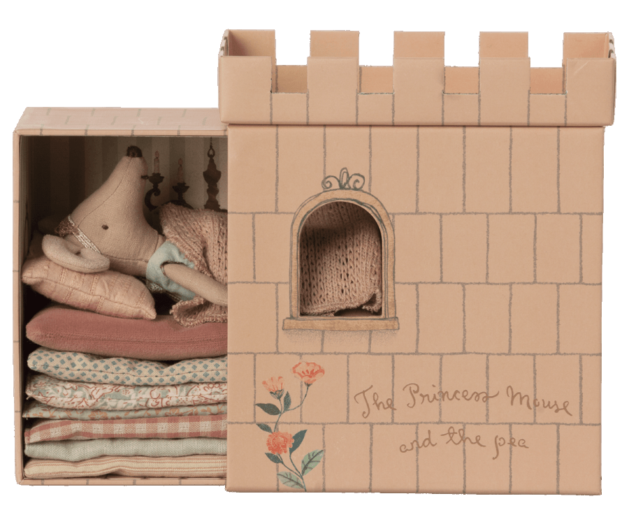 PRINCESS AND THE PEA WITH BIG SISTER MOUSE