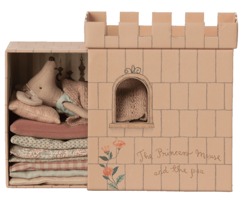 PRINCESS AND THE PEA WITH BIG SISTER MOUSE