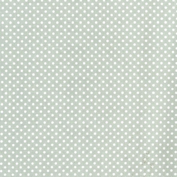 SMALL DOTS OILCLOTH - VERTE