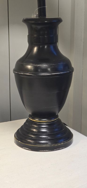 CHLOE BLACK LAMP BASE CHLOE BLACK LAMP BASE