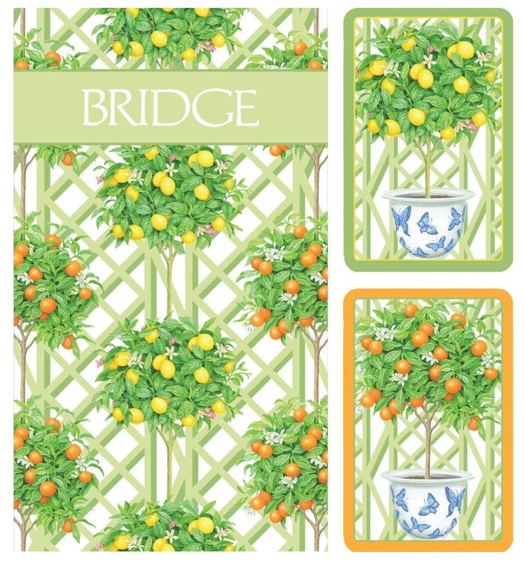CITRUS TOPIARY BRIDGE SET