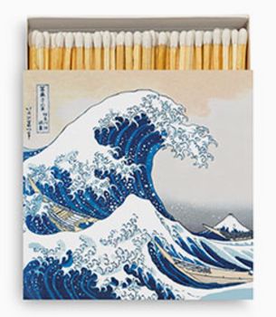 THE GREAT WAVE BOX OF LONG MATCHES