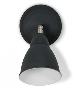 HARLAXTON WALL LIGHT IN CARBON