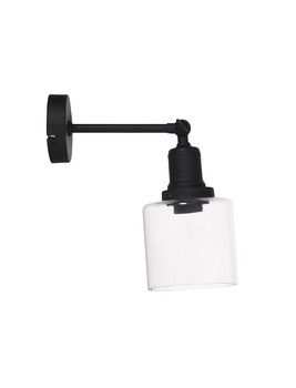HOXTON CYLINDER WALL LIGHT IN BLACK