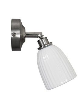 ALMA BATHROOM WALL LIGHT IN CHROME