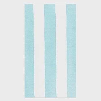 AQUA CAFE STRIPE LINEN PAPER BUFFET NAPKIN 12 PACK