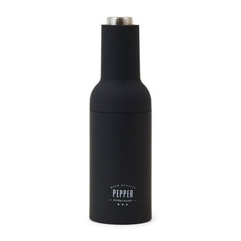 BLACK ELECTRONIC PEPPER MILL