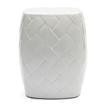 TAVIRA SIDE TABLE IN WHITE