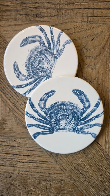 CERAMIC CRAB COASTER