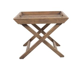 CHALET TRAY TOP SIDE TABLE