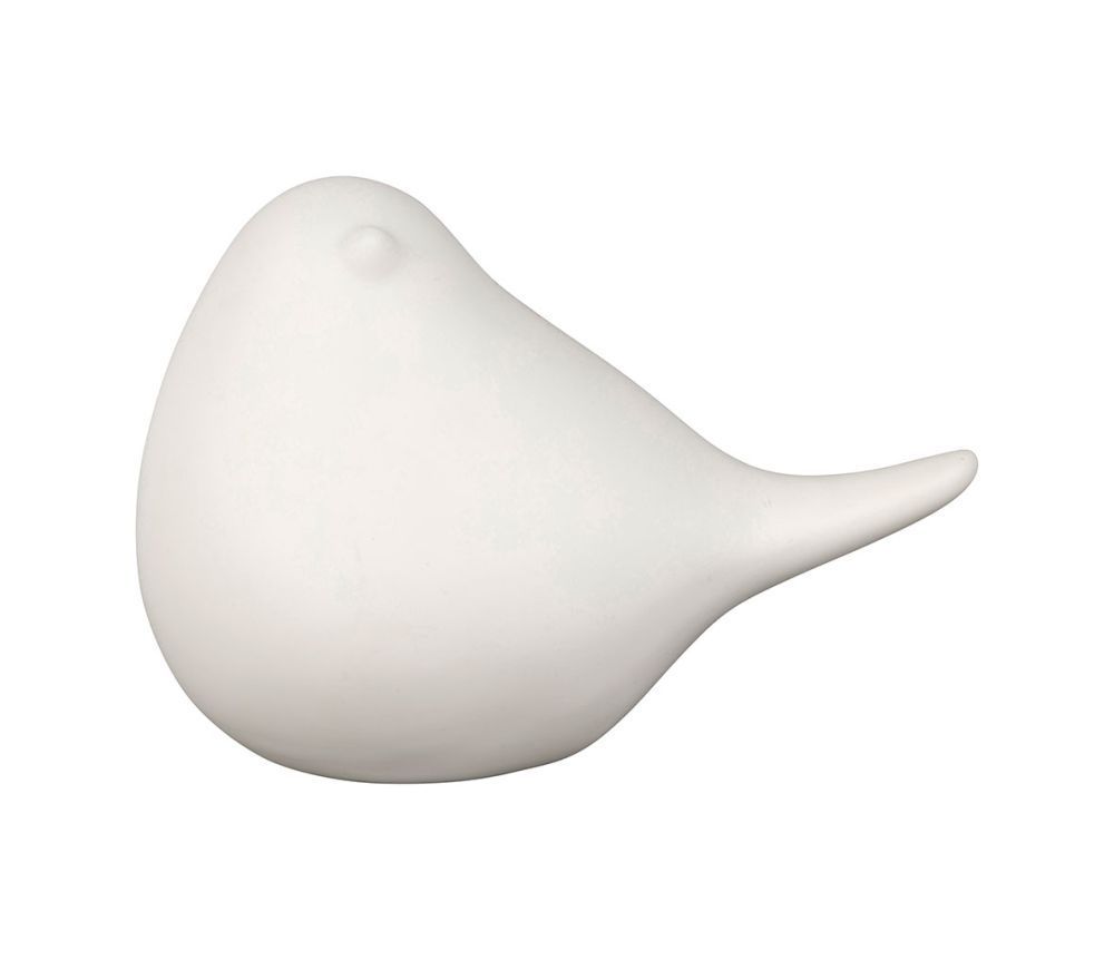 PORCELAIN LED DECO BIRD
