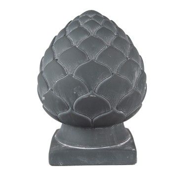 DECORATIVE CHARCOAL PINECONE