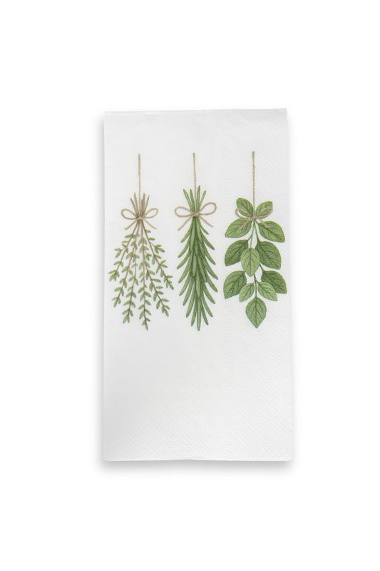 FRESH HERBS BUFFET NAPKIN 16 PACK