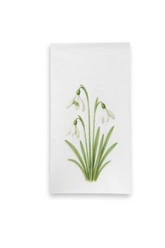 SNOWDROP BUFFET NAPKINS 16 PACK