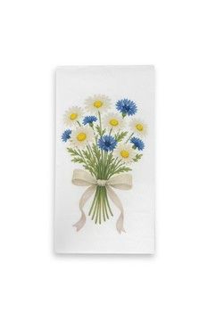 FLOWER BOUQUET BUFFET NAPKINS 16 PACK