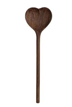 LOVE HEART SERVING SPOON IN MANGO WOOD