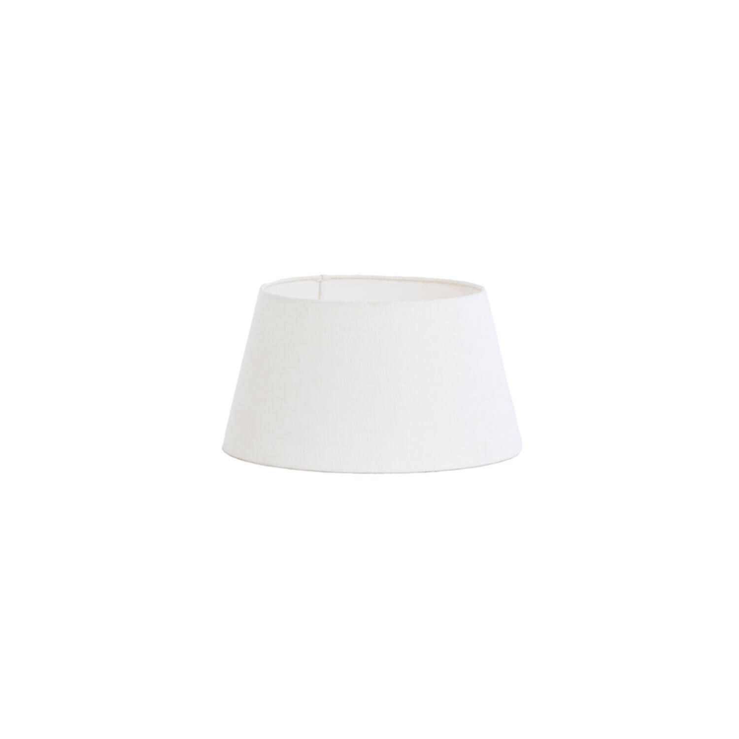 ROUND SHADE - 45x35x25 cm EGG WHITE