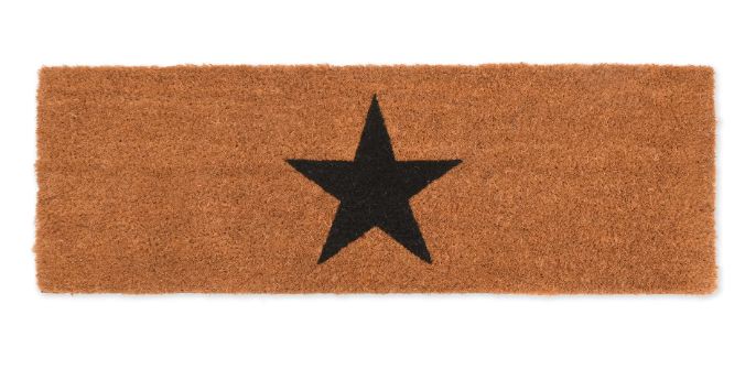 TOP STEP DOORMAT STAR NATURAL