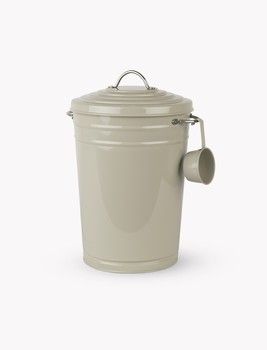 HORSLEY PET FOOD STORAGE BIN LARGE IN CLAY HORSLEY PET FOOD STORAGE BIN LARGE IN CLAY