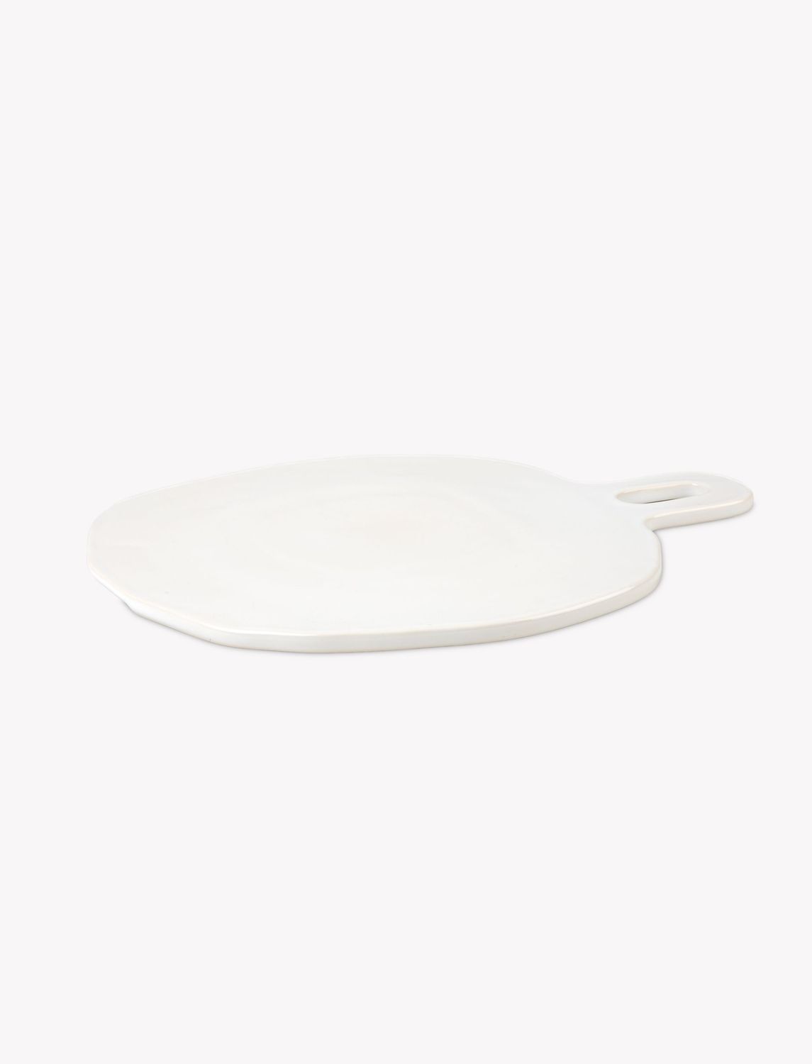 ALDERLEY ROUND SERVING BOARD IN CHALK