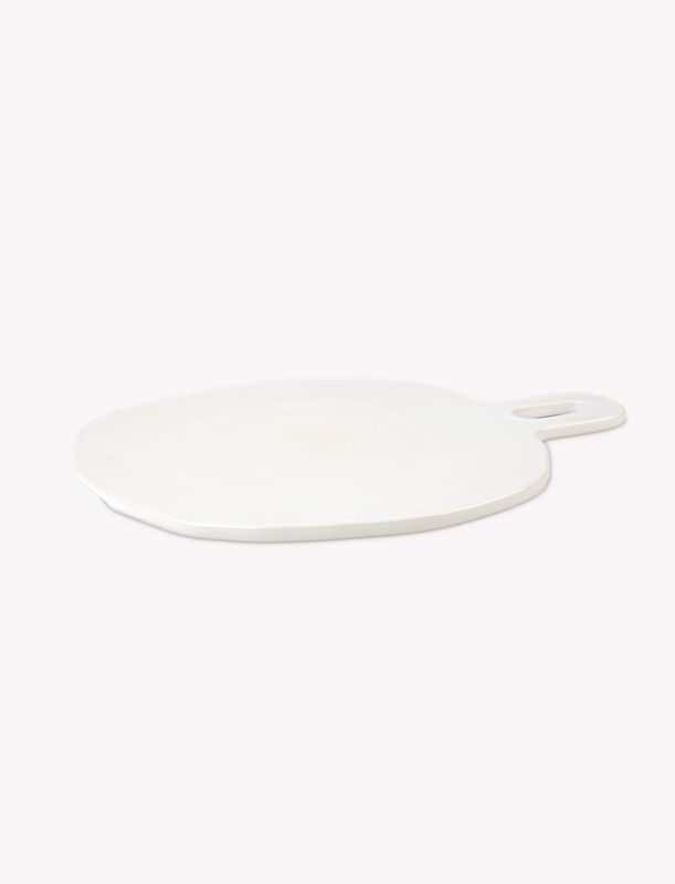 ALDERLEY ROUND SERVING BOARD IN CHALK
