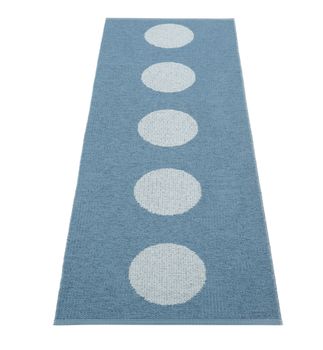 PAPPELINA RUG - VERA POP IN RIVER BLUE WITH BLUE FOG 70x120cm