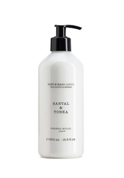 SANTAL AND TONKA 500ml HAND AND BODY LOTION