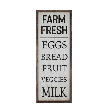 FARM FRESH WALL SIGN