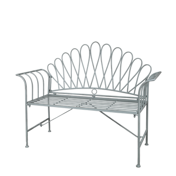 SKY BLUE GARDEN BENCH