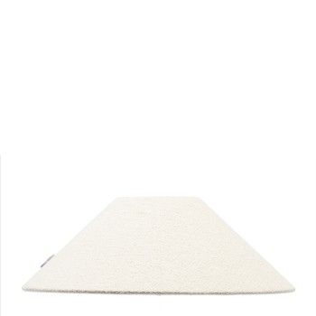 CONE BOUCLE LAMPSHADE IN SOFT WHITE