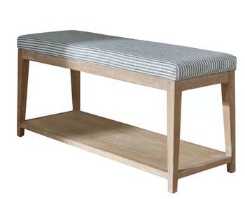 COAST BLUE STRIPE BENCH