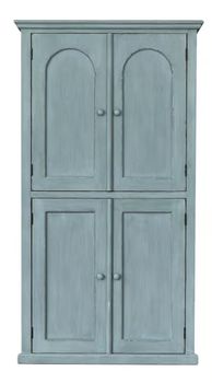 COLMAR BLUE LINEN CUPBOARD