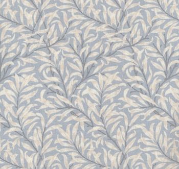 OLIVIA OILCLOTH IN DUSTY BLUE