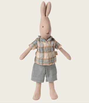RABBIT SIZE 1 IN SHORTS AND SHIRT