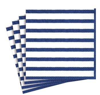 BRETON STRIPE PAPER LUNCH NAPKIN 20 PACK