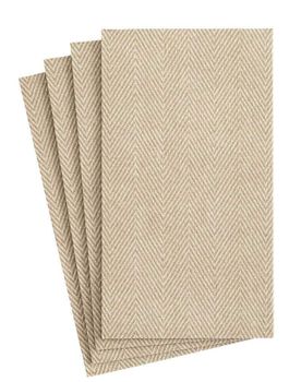 JUTE LOOK PAPER LINEN BUFFET NAPKIN 12 PACK